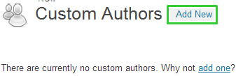 custom author add custom author add