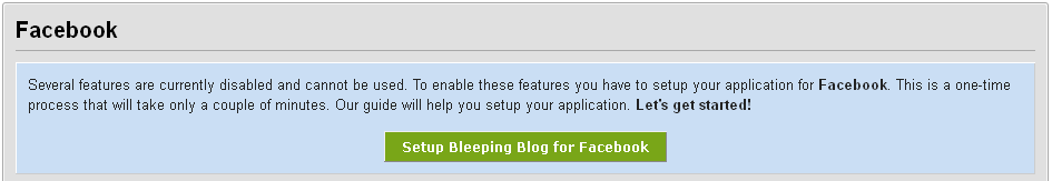 Social login setup for facebook Social login setup for facebook