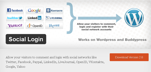 social-login-for-wordpress social-login-for-wordpress