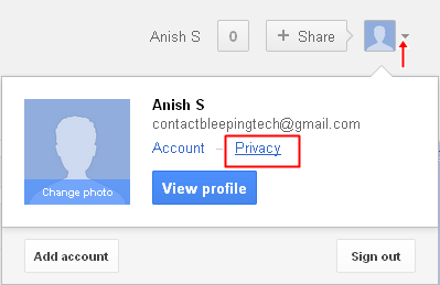 Gmail Profile Gmail Profile