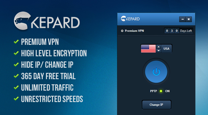 VPN Protection, Free! : Kepard to Give Away 10 Premium VPN Accounts at No Charge